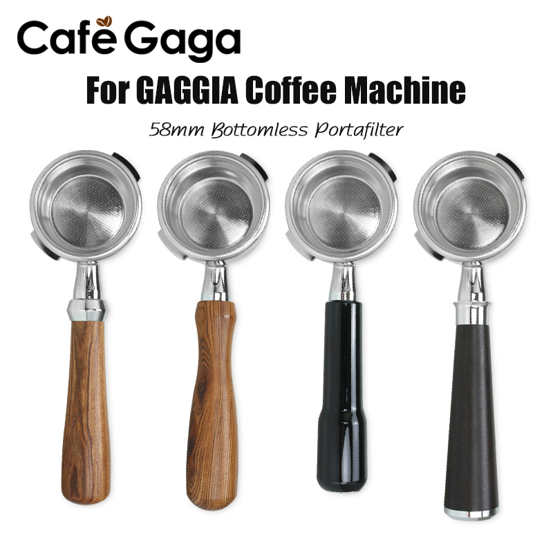 Naked Portafilter Bottomless - 58MM Coffee Bottomless Portafilter for GAGGIA