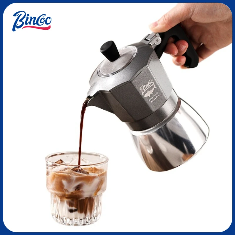 Coffee Equipment Camping - Bincoo 2 Cups Double Valve Moka