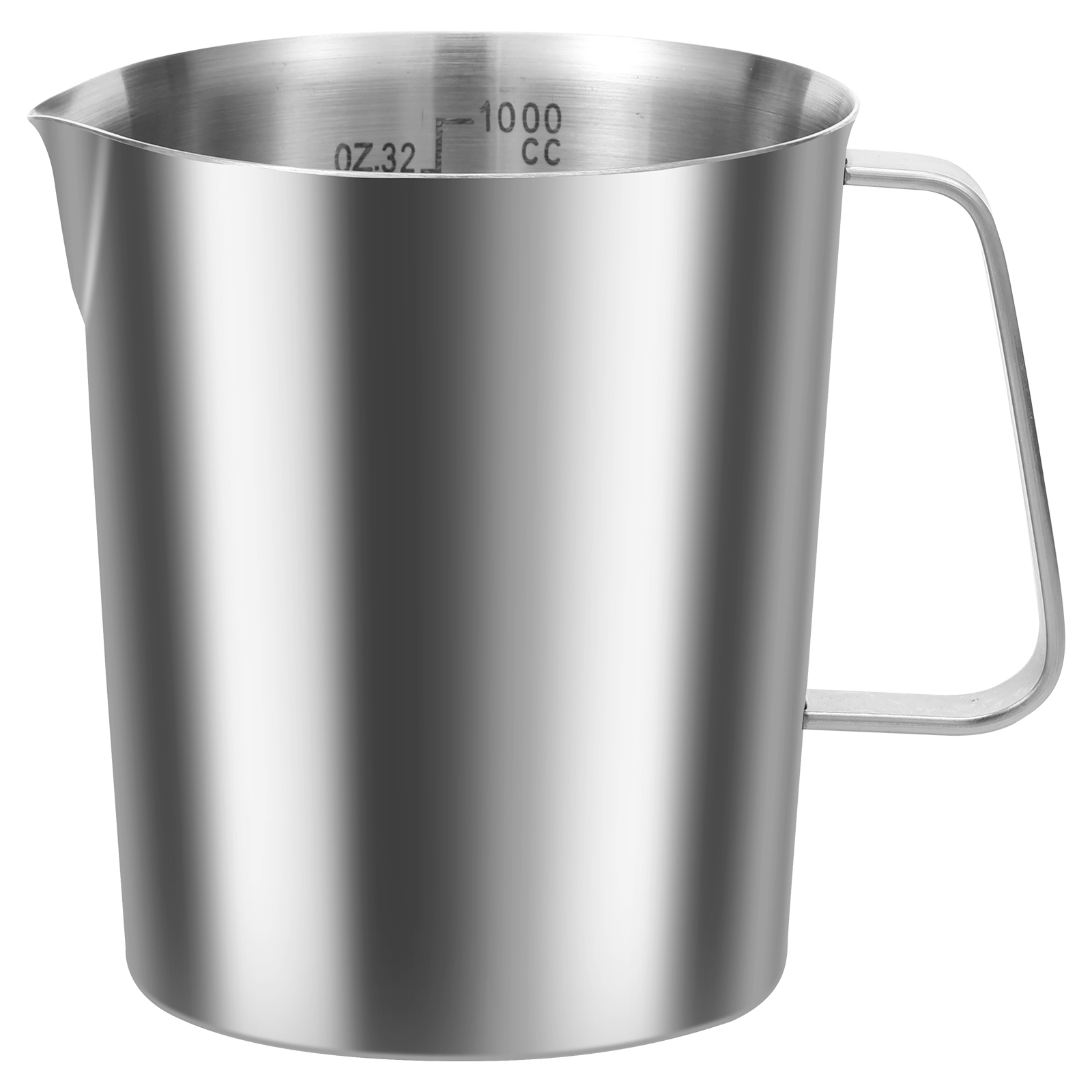 Milk Steaming Pitcher - 500/1000ML Stainless Steel Milk Frothing Jug