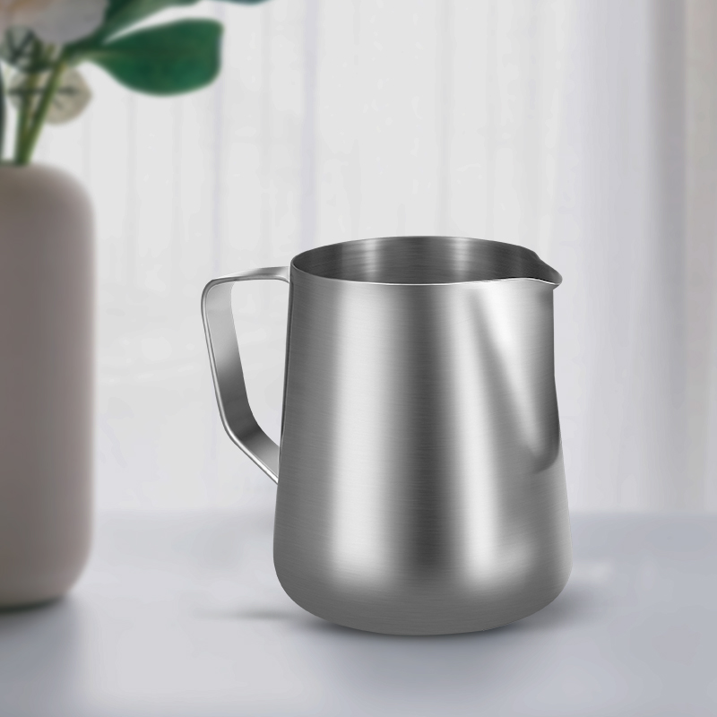 Milk Steaming Pitcher - Coffee Milk Frothing Pitcher Stainless Steel
