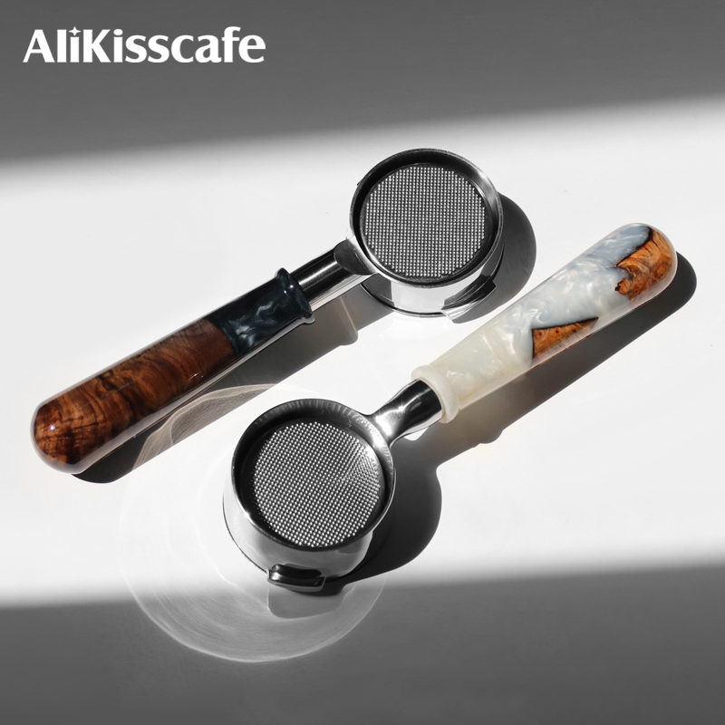 Naked Portafilter Bottomless - AliKisscafe 51mm Coffee Bottomless Portafilter Naked