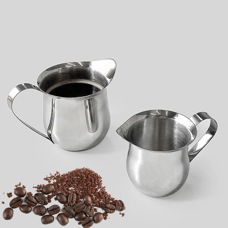 Milk Steaming Pitcher - 2/3/5/7oz Coffee Milk Frothing Pitcher Cup