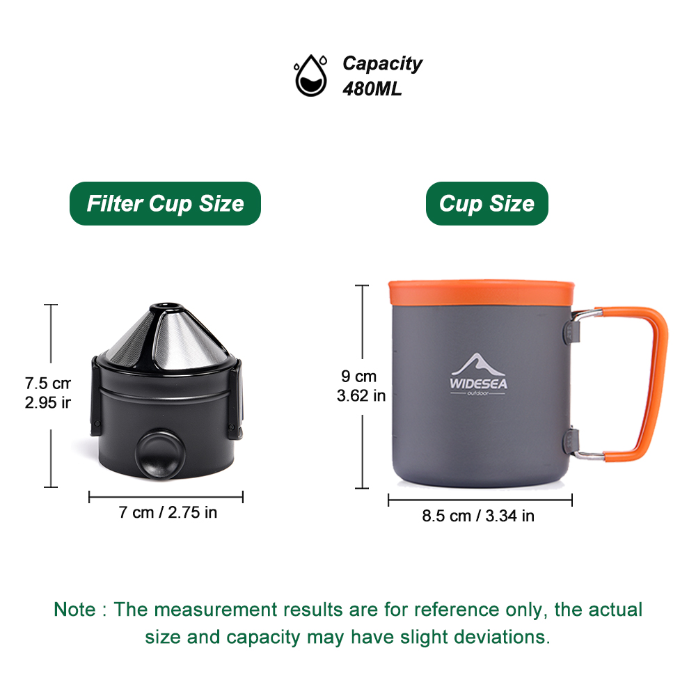 Camping Tableware Outdoor Cook - Coffee Equipment Camping recension och pris