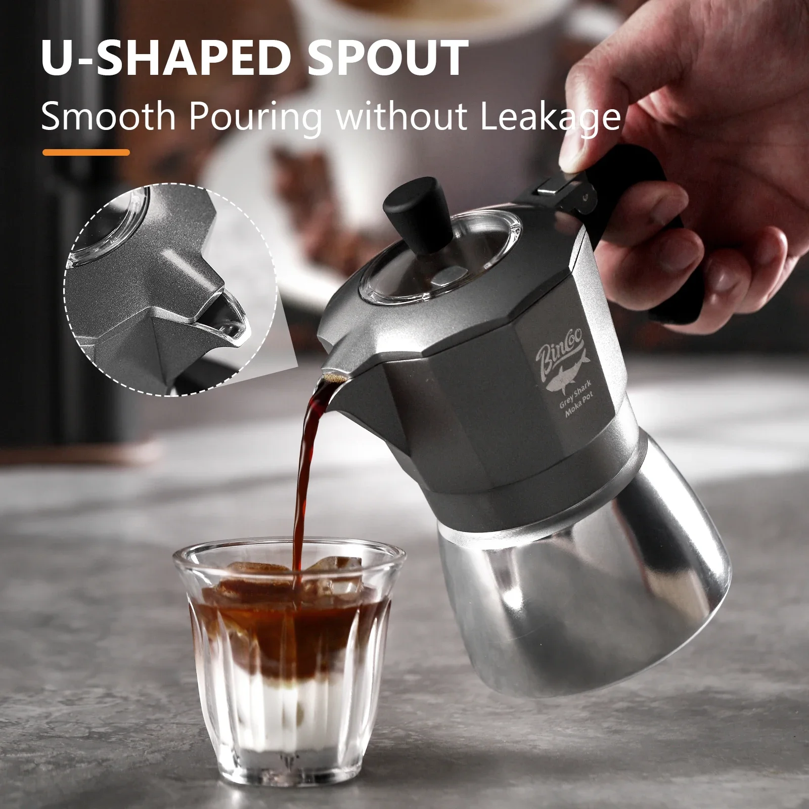 Bincoo 2 Cups Double Valve Mok - Coffee Equipment Camping recension och pris