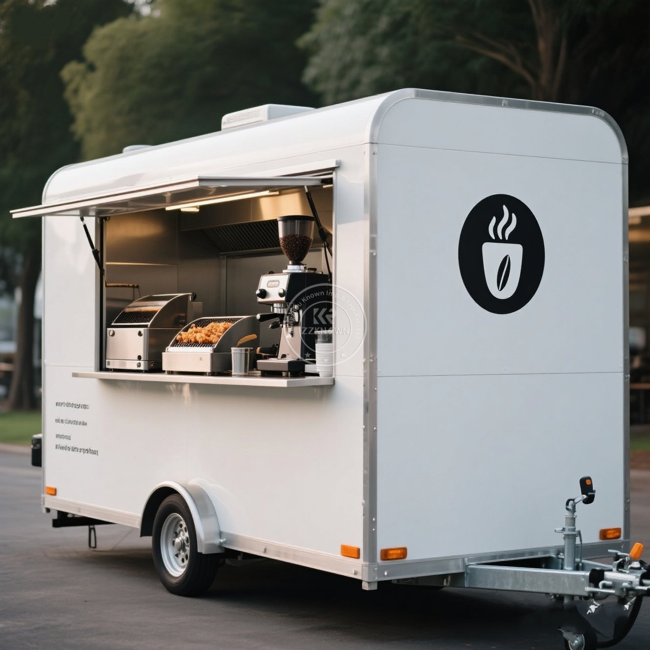 Custom Big Coffee Van Mobile F - Mobile Coffee Van Equipment recension och pris