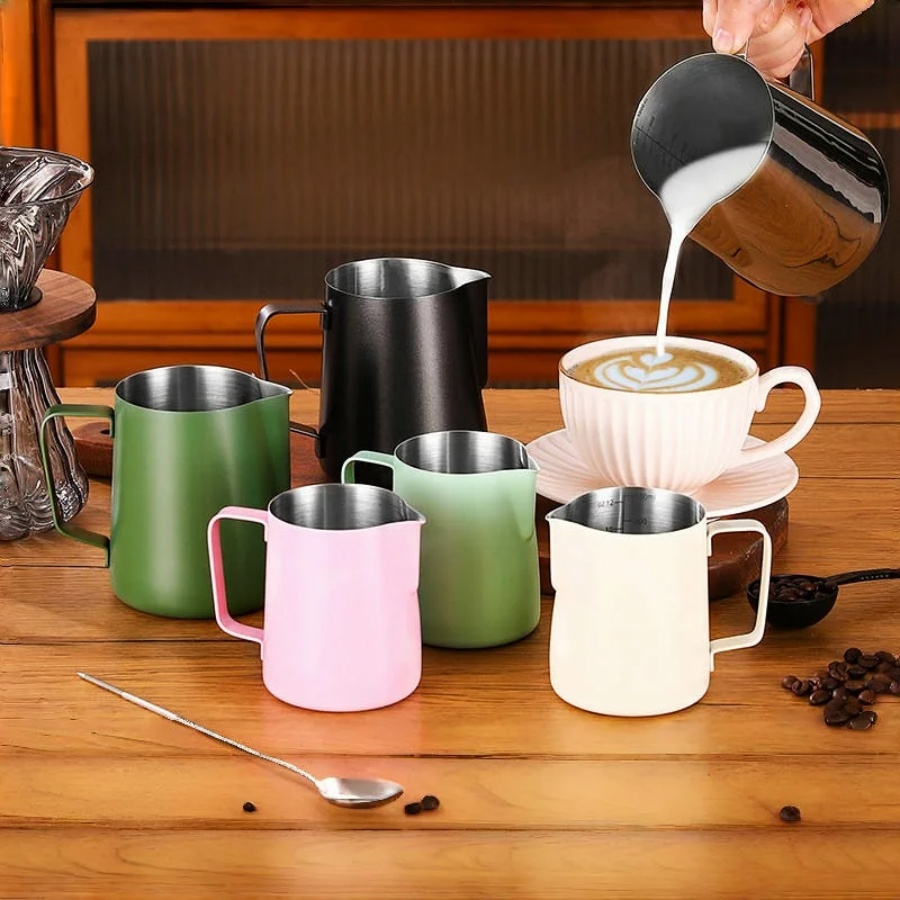 Coffee Milk Frothing Pitcher J - Milk Steaming Pitcher recension och pris