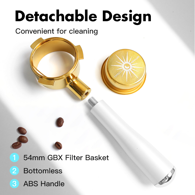 AliKisscafe 54mm Coffee Bottom - Naked Portafilter Bottomless recension och pris