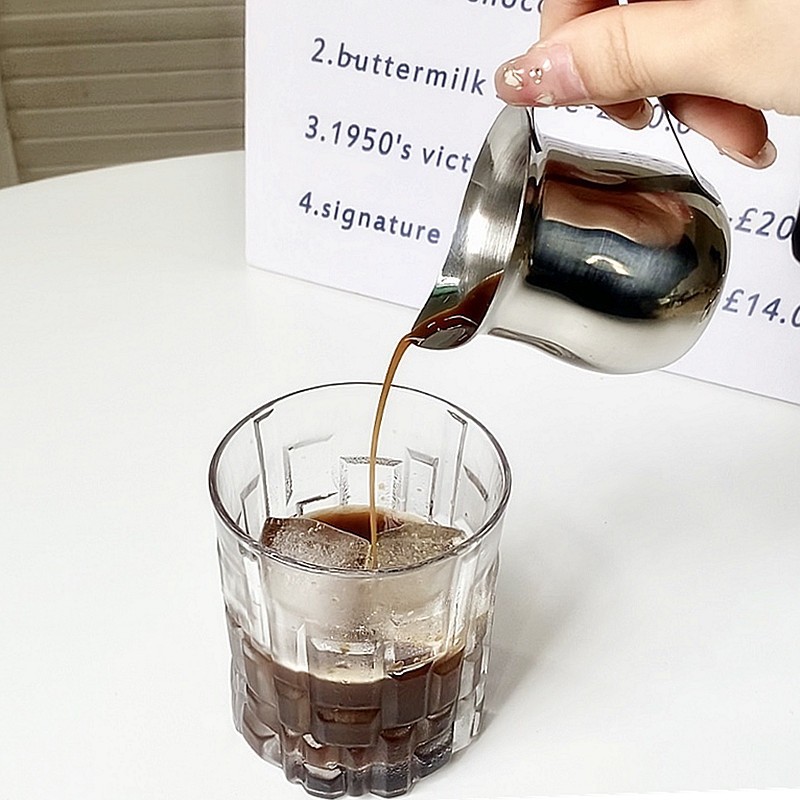 2/3/5/7oz Coffee Milk Frothing - Milk Steaming Pitcher recension och pris