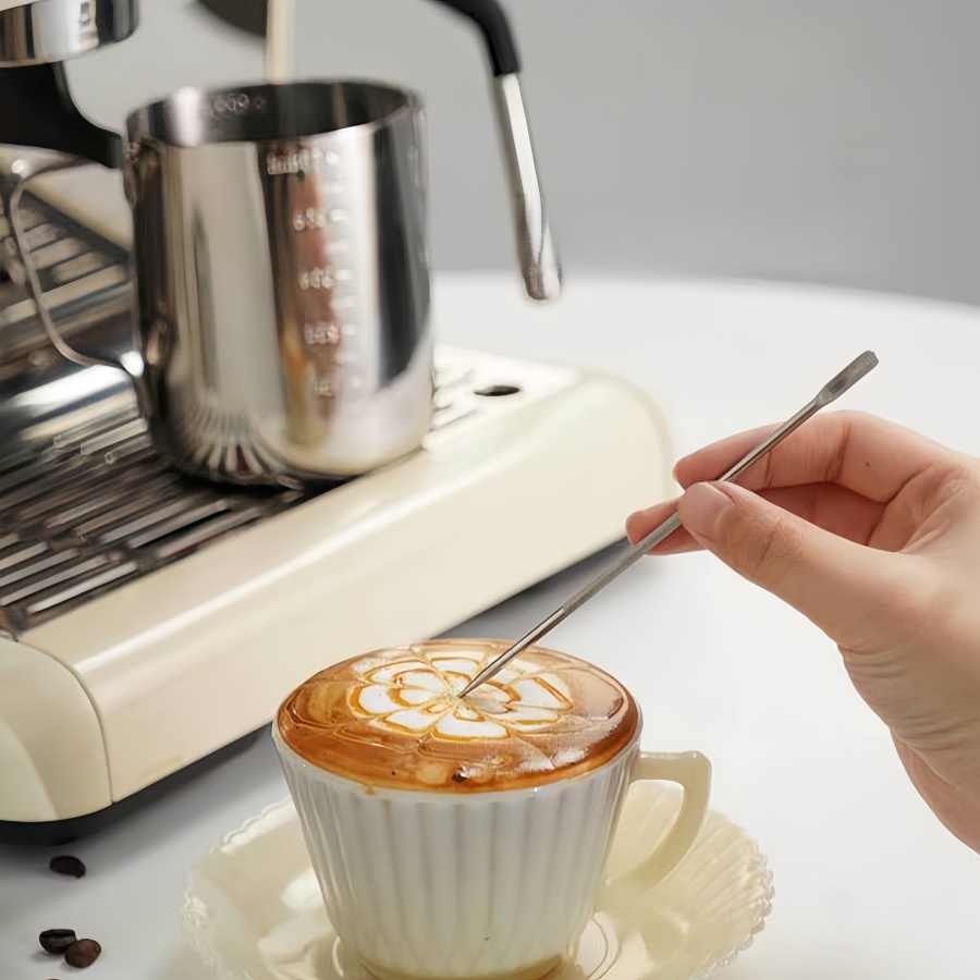 Milk Frothing Pitcher Espresso - Milk Steaming Pitcher recension och pris