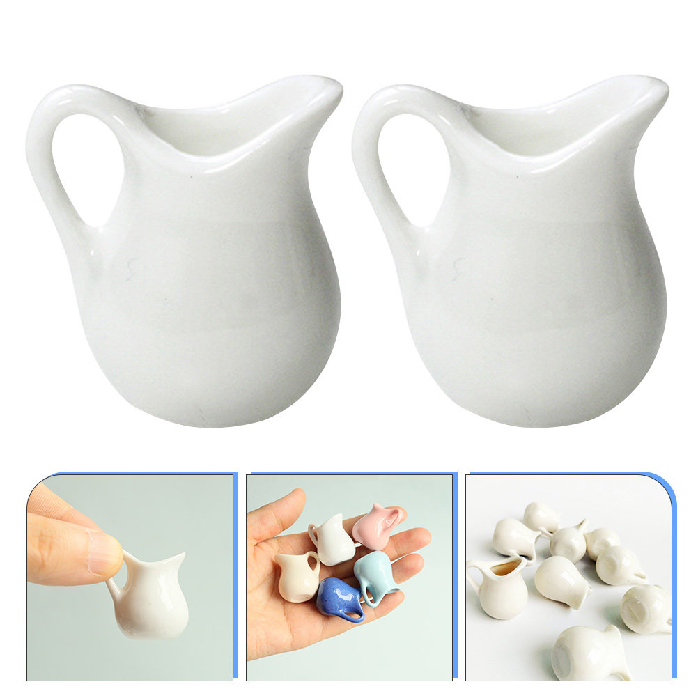 2 Pcs Milk Mini Jug Kitchen Ac - Milk Steaming Pitcher recension och pris