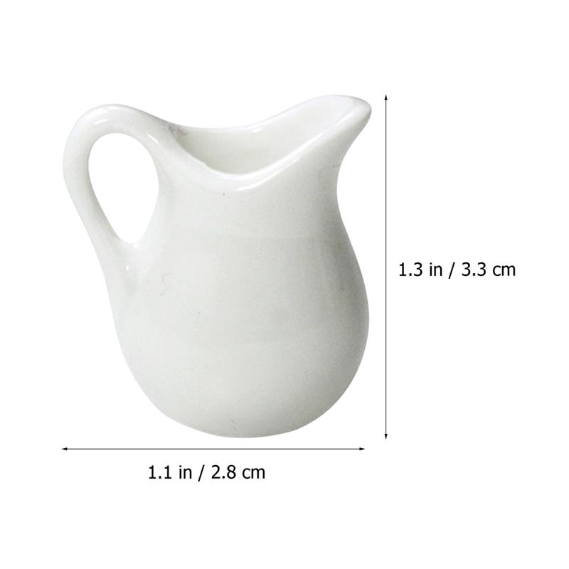 2 Pcs Milk Mini Jug Kitchen Ac - Milk Steaming Pitcher recension och pris