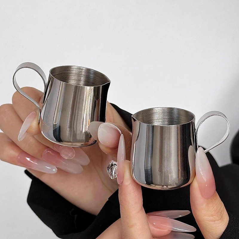Stainless Steel Milk Frothing  - Milk Steaming Pitcher recension och pris