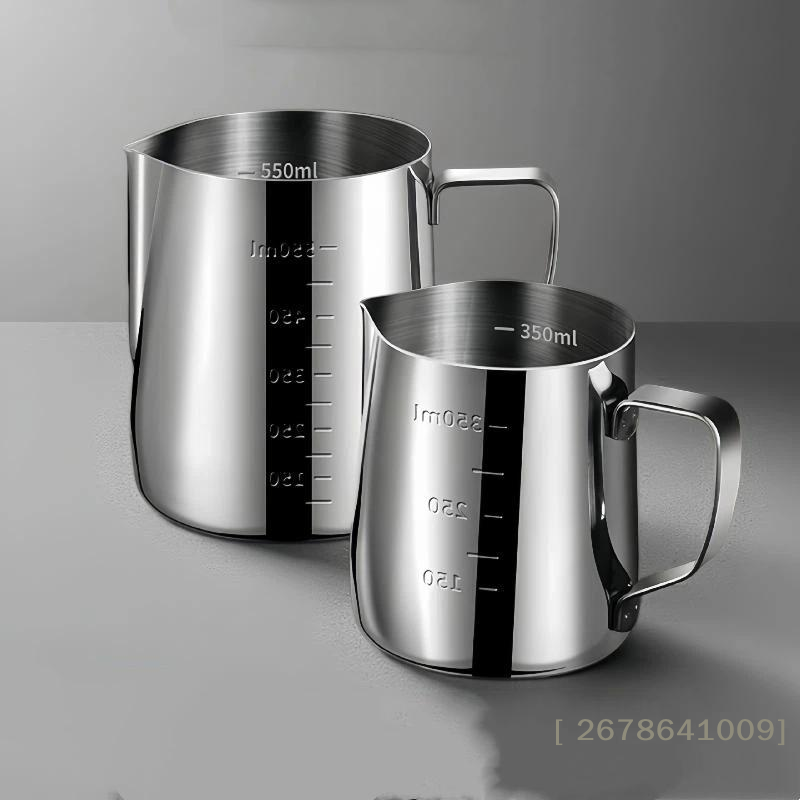 ⚑350ml/600ml Stainless Steel F - Milk Steaming Pitcher recension och pris