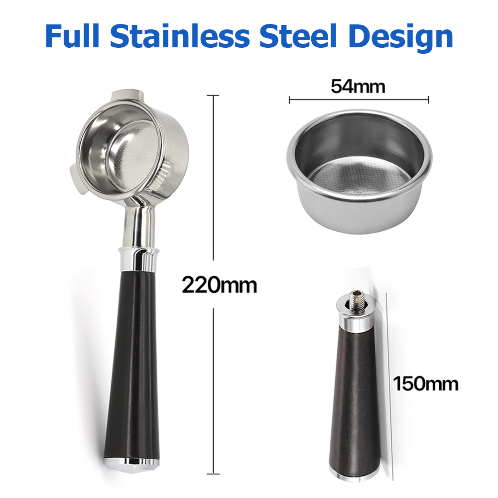 54mm 3 Ear Coffee Bottomless P - Naked Portafilter Bottomless recension och pris