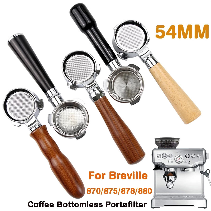 Stainless Steel Breville 54mm  - Naked Portafilter Bottomless recension och pris