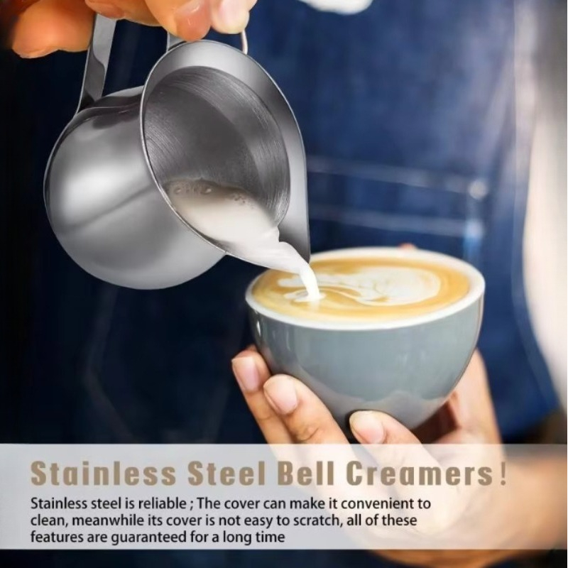 New Coffee Milk Frothing Pitch - Milk Steaming Pitcher recension och pris