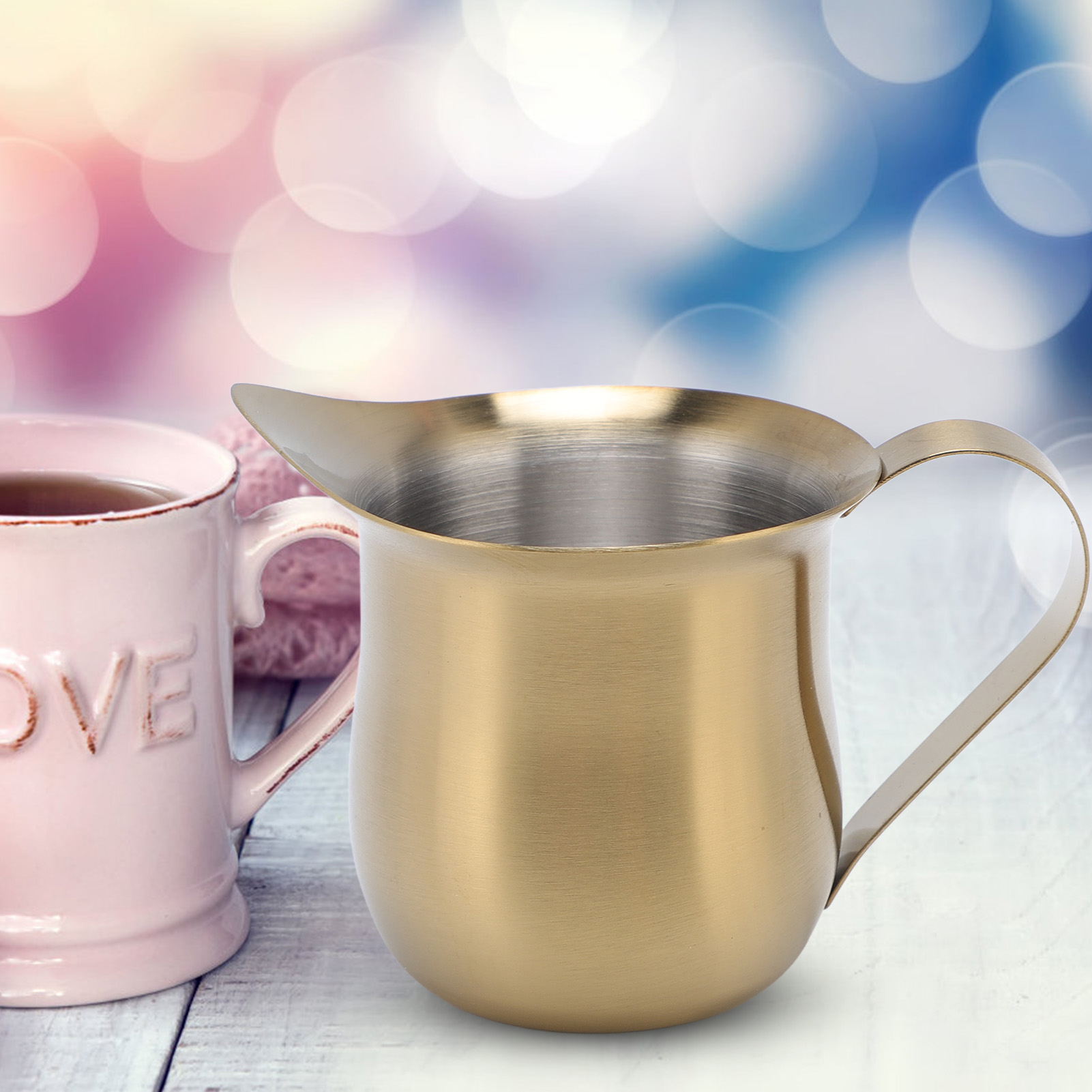 Stainless Steel Milk Frothing  - Milk Steaming Pitcher recension och pris