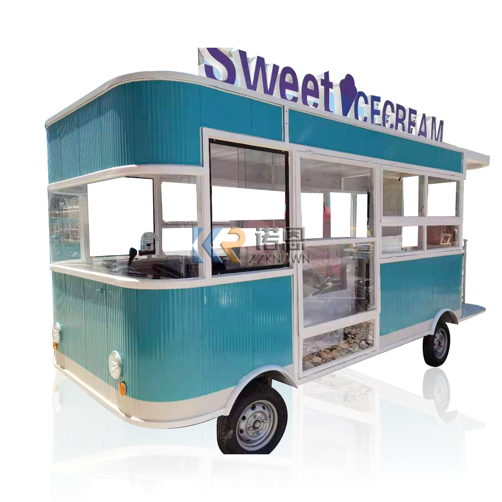 In Stock 5M Mobile Food Truck  - Mobile Coffee Van Equipment recension och pris