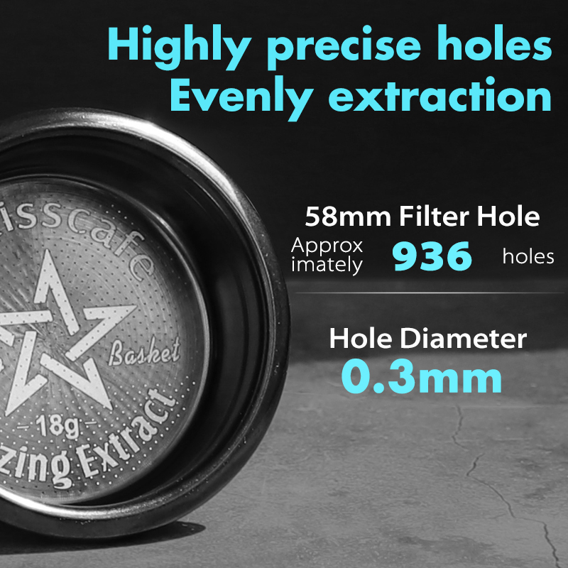 AliKisscafe 58MM Coffee Bottom - Naked Portafilter Bottomless recension och pris