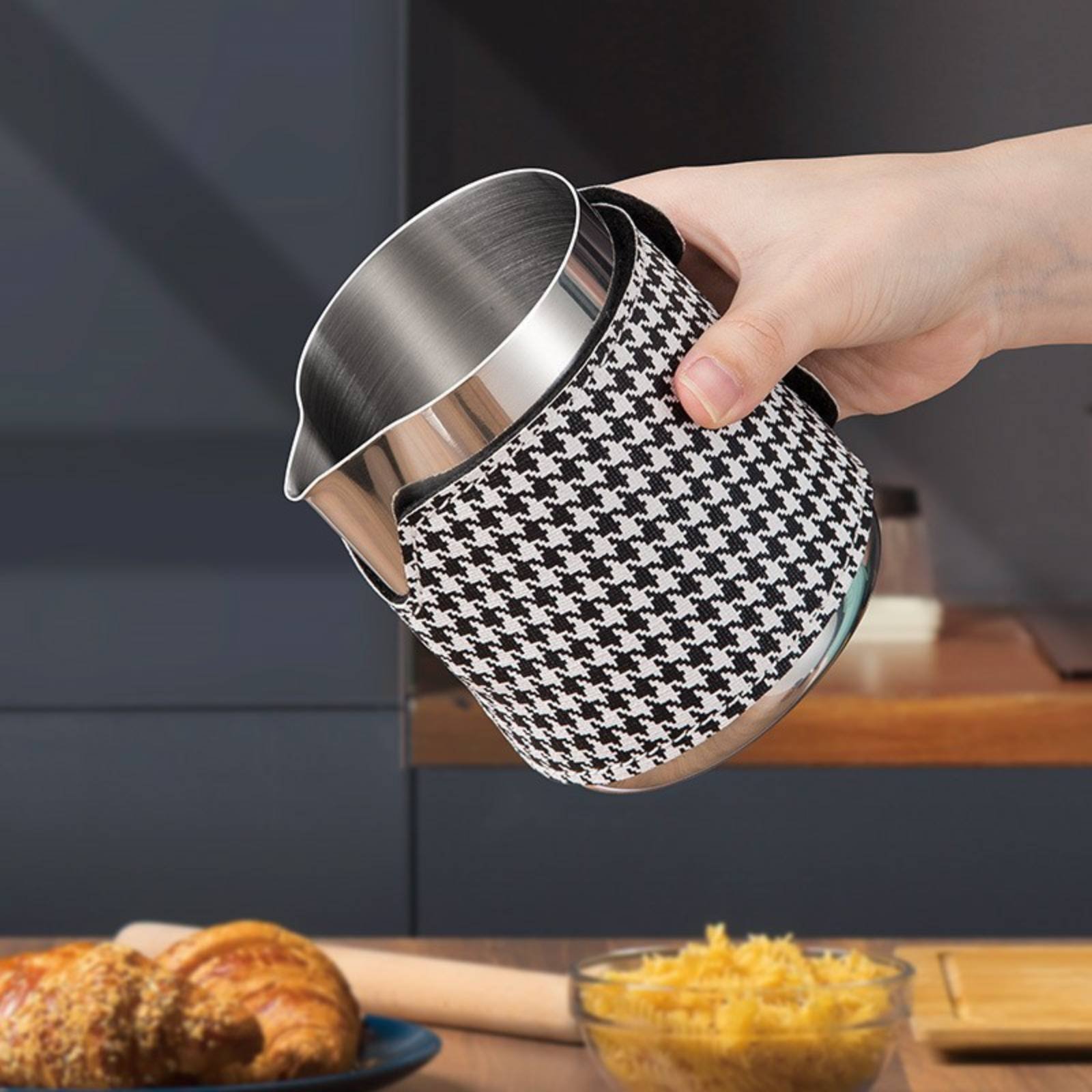 Latte Art Pitcher Heat Resista - Milk Steaming Pitcher recension och pris