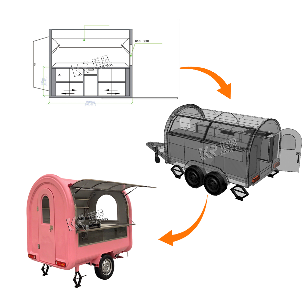 Commercial Street Concession F - Mobile Coffee Van Equipment recension och pris