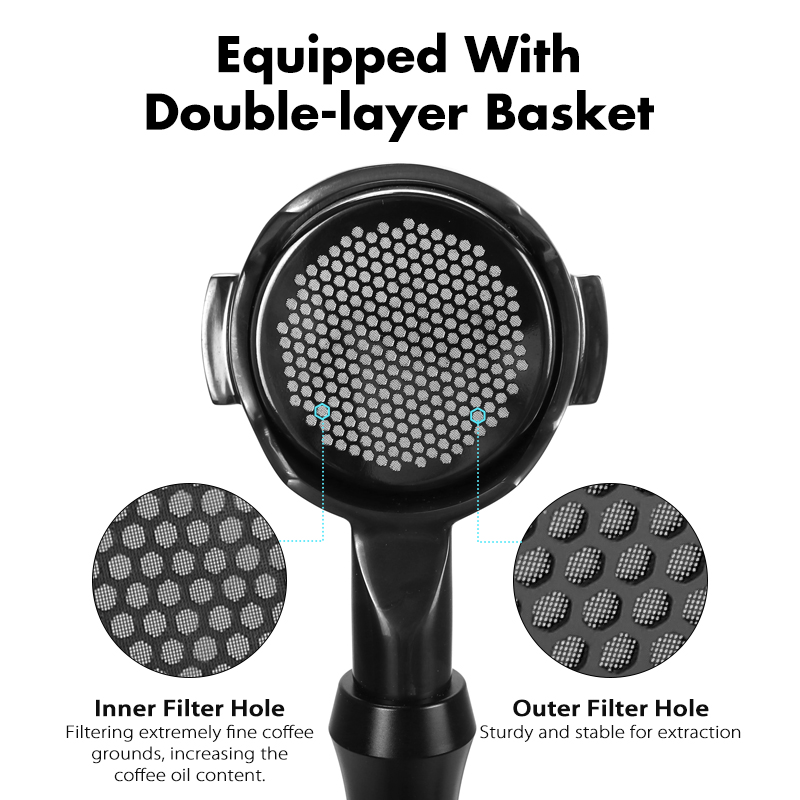 58MM Coffee Bottomless Portafi - Naked Portafilter Bottomless recension och pris